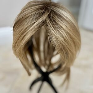 Jon Renau Top Notch Hair Topper in Shaded Praline 12FS8